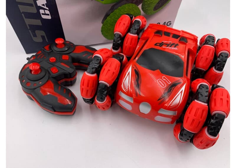 ماشین کنترلی شارژی چرخشی دورانی 360 درجه جدید استانت STUNT CAR — تصویر ۲