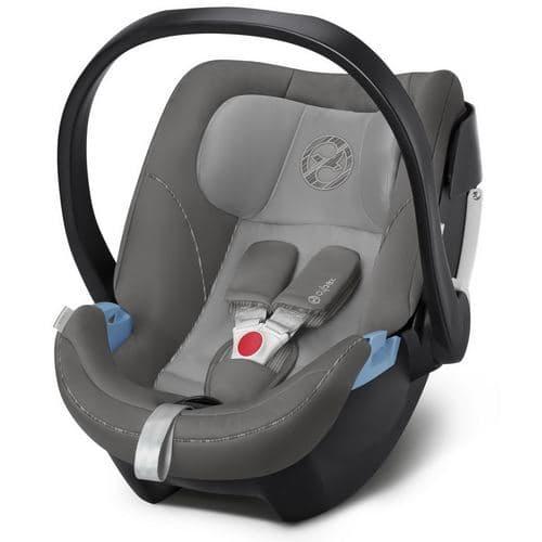 کریر و صندلی ماشین نوزادی سایبکس المان مدل ایتون 5 رنگ طوسی CYBEX AITON 5