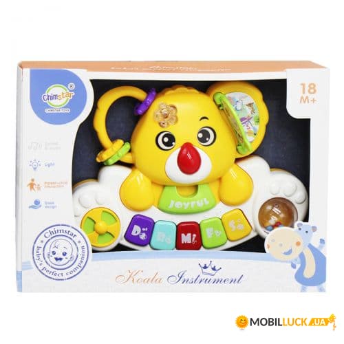 اسباب بازی پیانو کوالا موزیکال و چراغدار chimstar koala — تصویر ۲