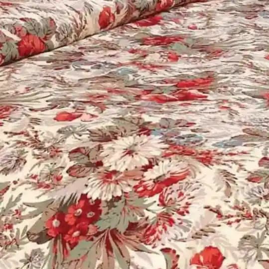 پارچه رویه متری رزین تاژ طرح کاملیا