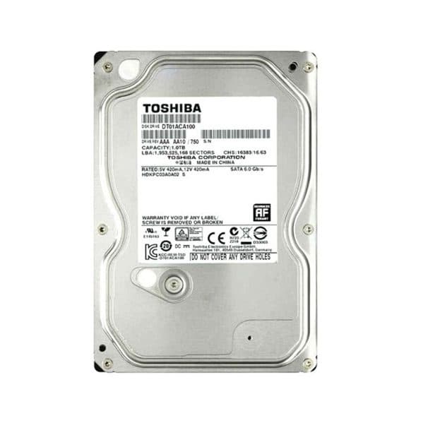 هارد اینترنال 1 ترا توشیبا Toshiba 1TB DT01ACA100 استوک — تصویر ۵