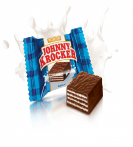 ویفر شیری جانی کراکر Roshen Johney Krocker