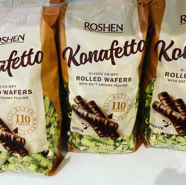 ویفر رولی شیری کونافتتو روشن Roshen — تصویر ۵