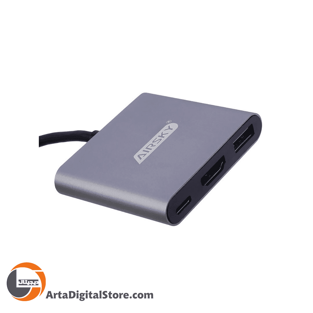 تبدیل Ifortech Airsky HC-04A Type-C to HDMI/USB3.0/Type-C — تصویر ۳