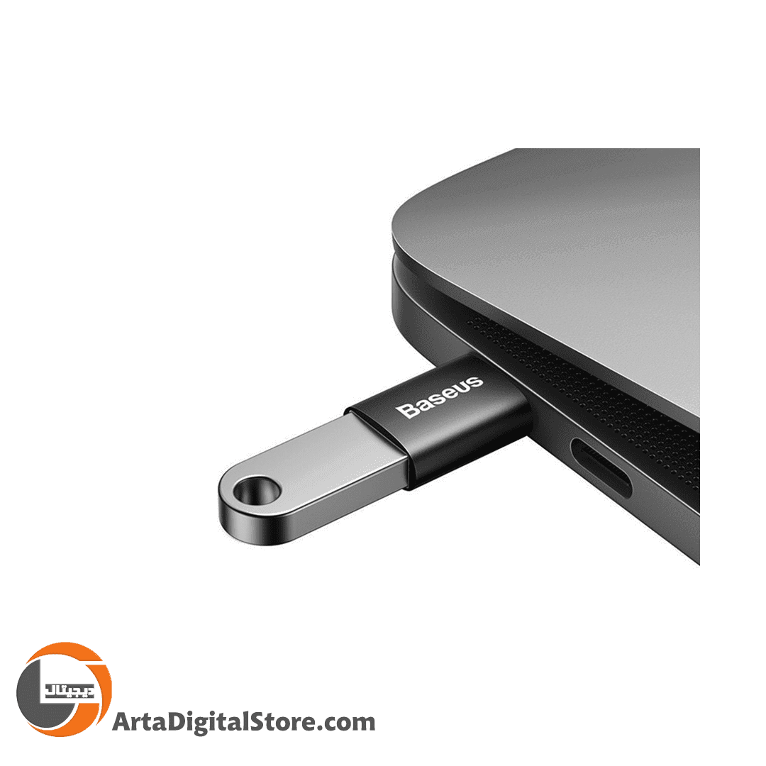 دانگل بلوتوث Baseus BA04 ZJBA0000 V5.0 Black — تصویر ۴