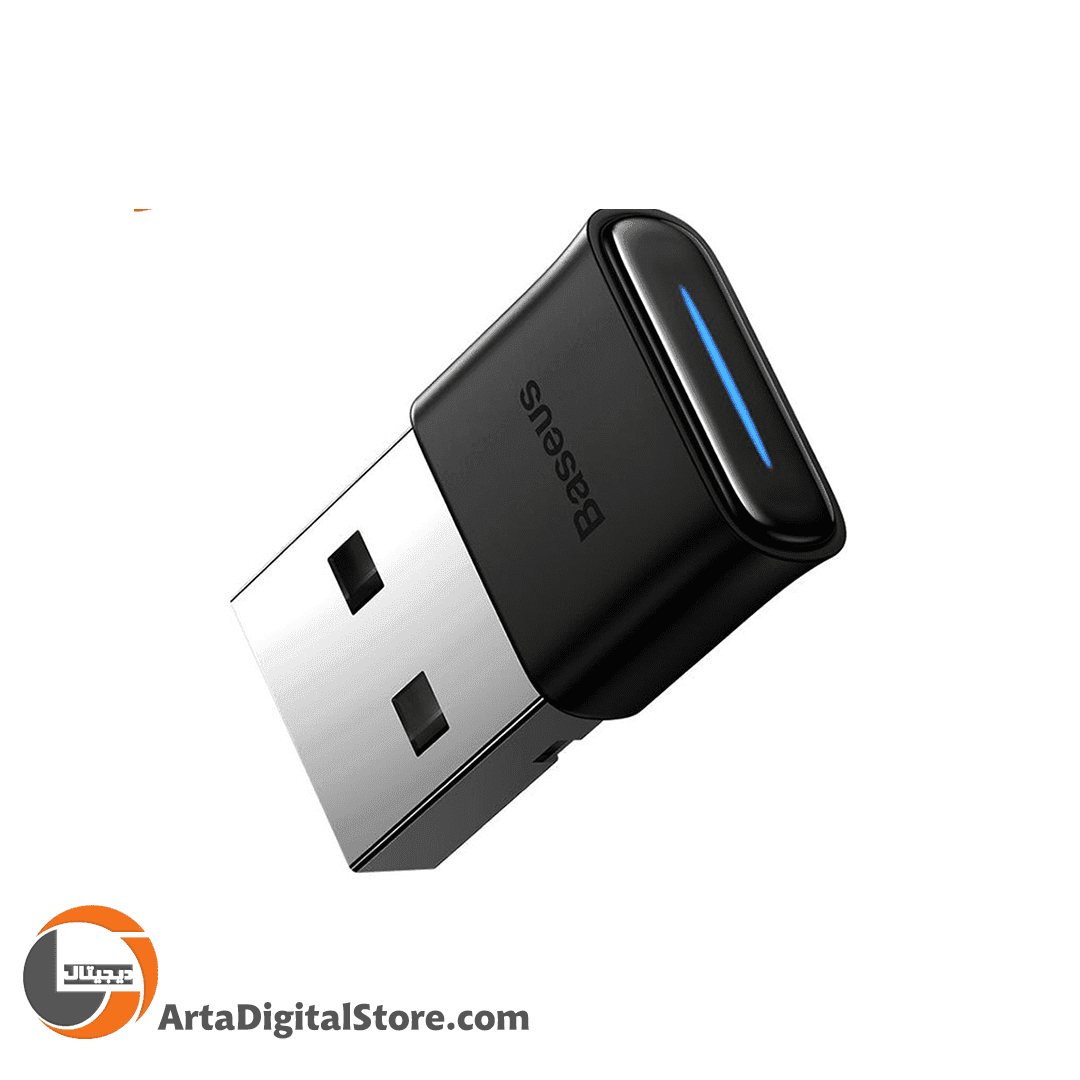 دانگل بلوتوث Baseus BA04 ZJBA0000 V5.0 Black — تصویر ۳