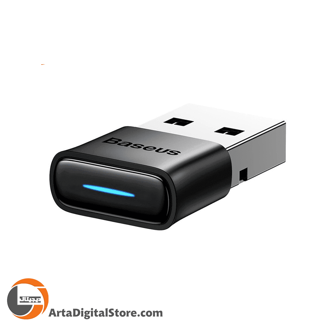 دانگل بلوتوث Baseus BA04 ZJBA0000 V5.0 Black — تصویر ۸