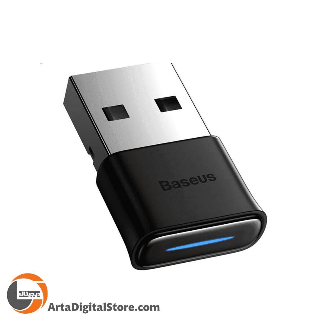 دانگل بلوتوث Baseus BA04 ZJBA0000 V5.0 Black — تصویر ۲