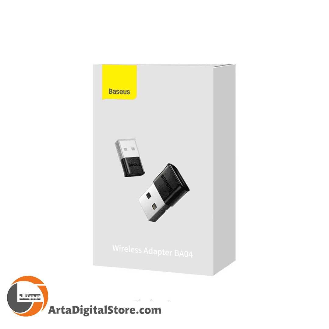 دانگل بلوتوث Baseus BA04 ZJBA0000 V5.0 Black