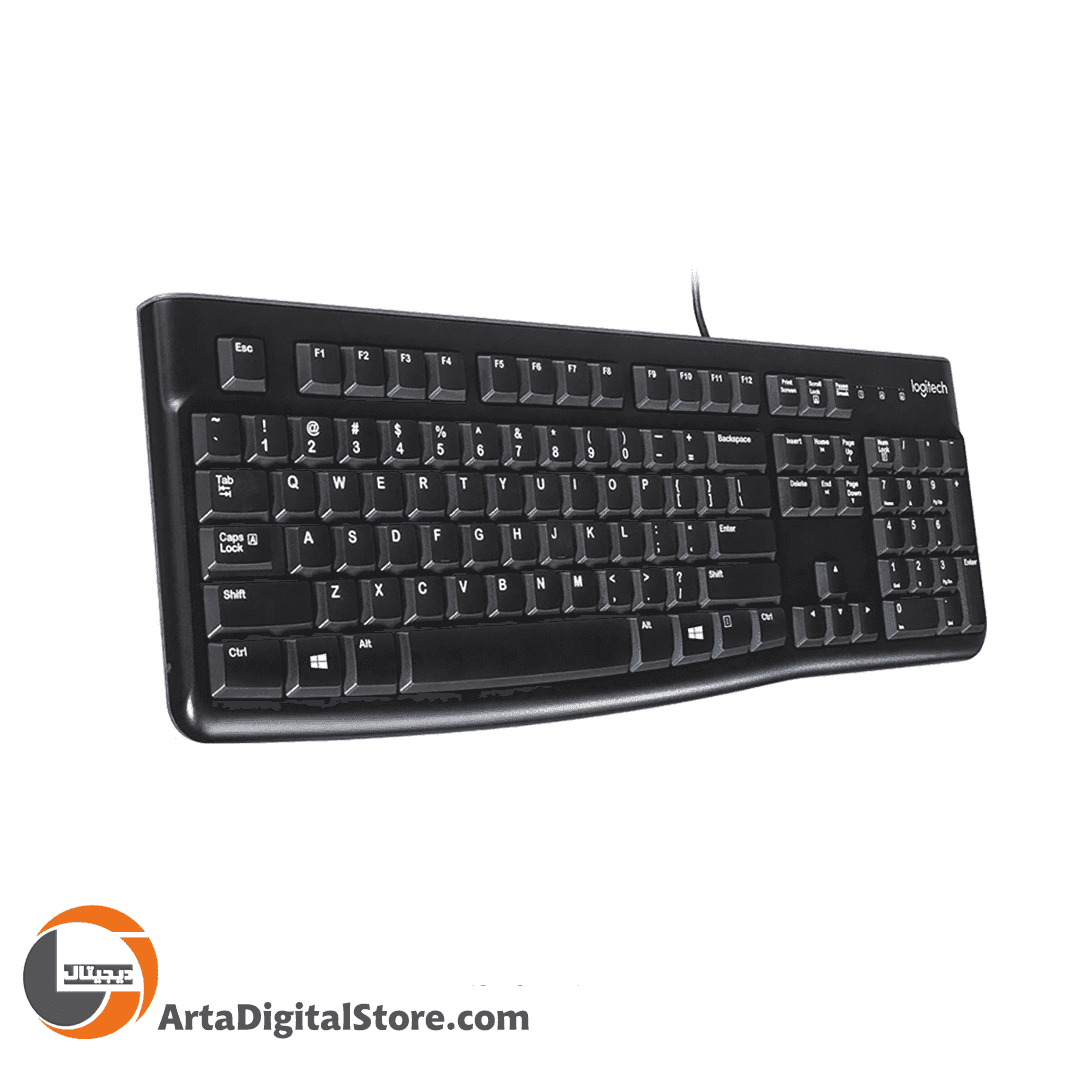کیبورد Logitech K120 Black — تصویر ۲