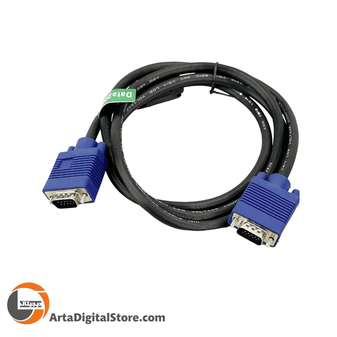 کابل VGA Cable Data Life 1/5M Black — تصویر ۳