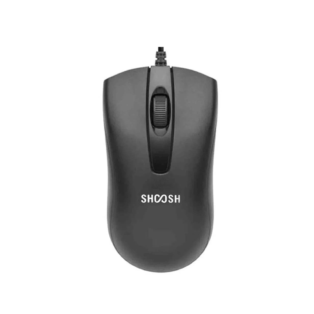 ماوس باسیم Shoosh مدل M23 – مشکی – SMO