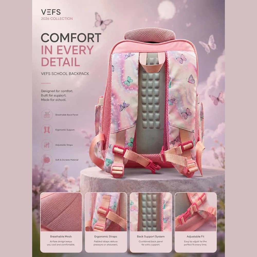 کوله پشتی مدرسه VEFS کد 3515 — تصویر ۲