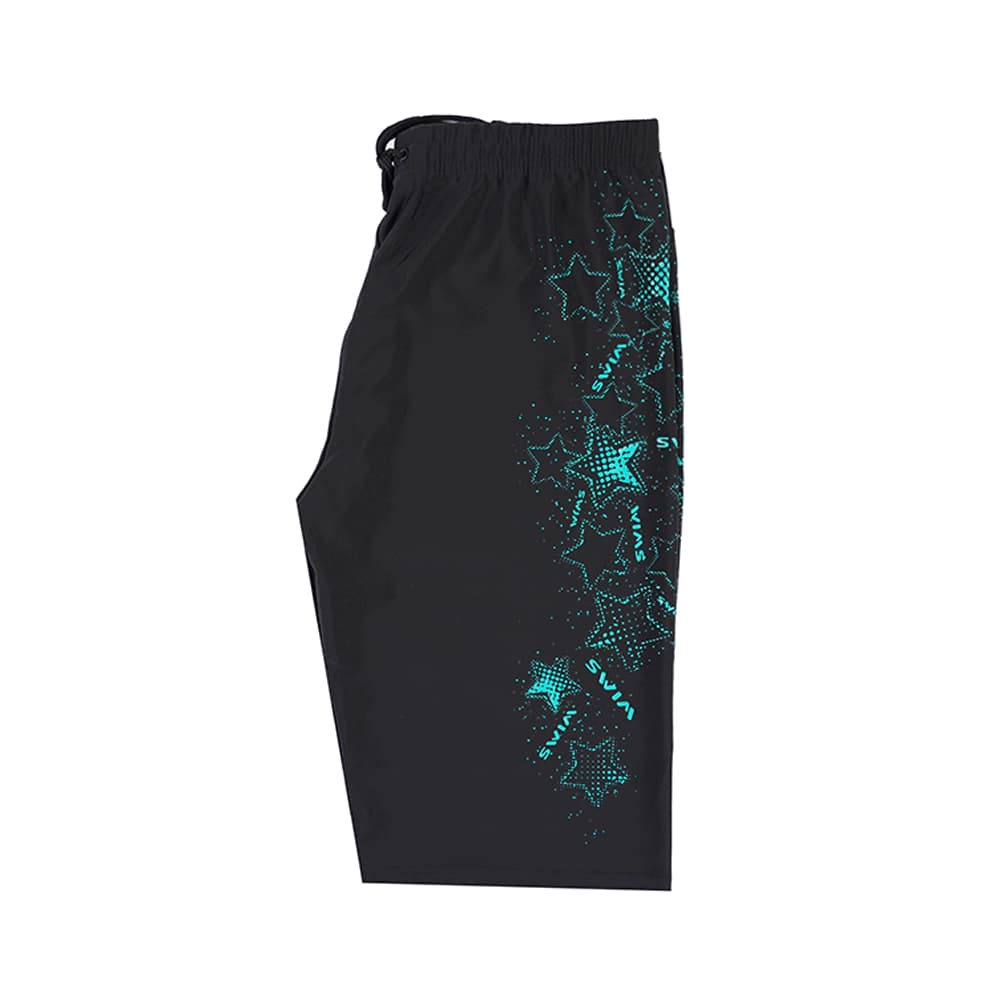 مایو مردانه پادار طرح چاپی ستاره و swim — تصویر ۴