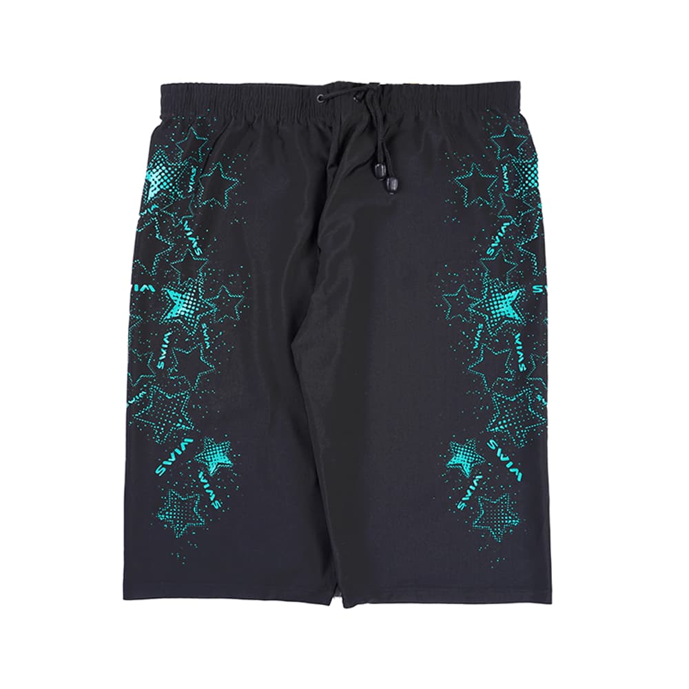 مایو مردانه پادار طرح چاپی ستاره و swim — تصویر ۲
