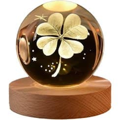 چراغ خواب مدل گوی کریستالی سایز 6 (فروش عمده پک های 25 عددی) — تصویر ۸