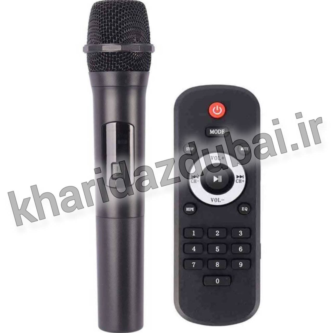 اسپیکر چمدانی ZQS -8257 Sing-E به همراه میکروفون و ریموت پس کرایه — تصویر ۲