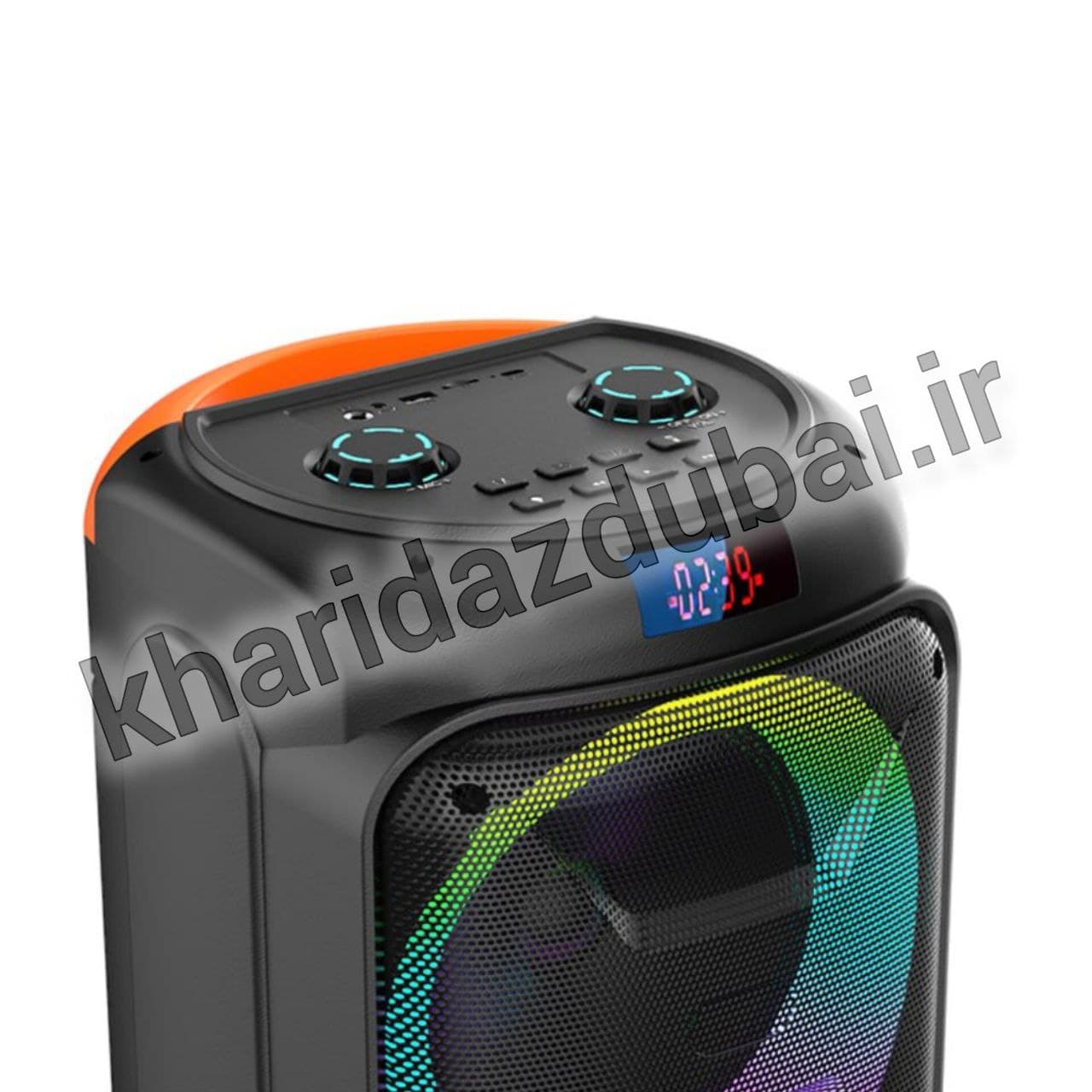 اسپیکر شارژی ABS مدل ABS- 8202 پس کرایه — تصویر ۵