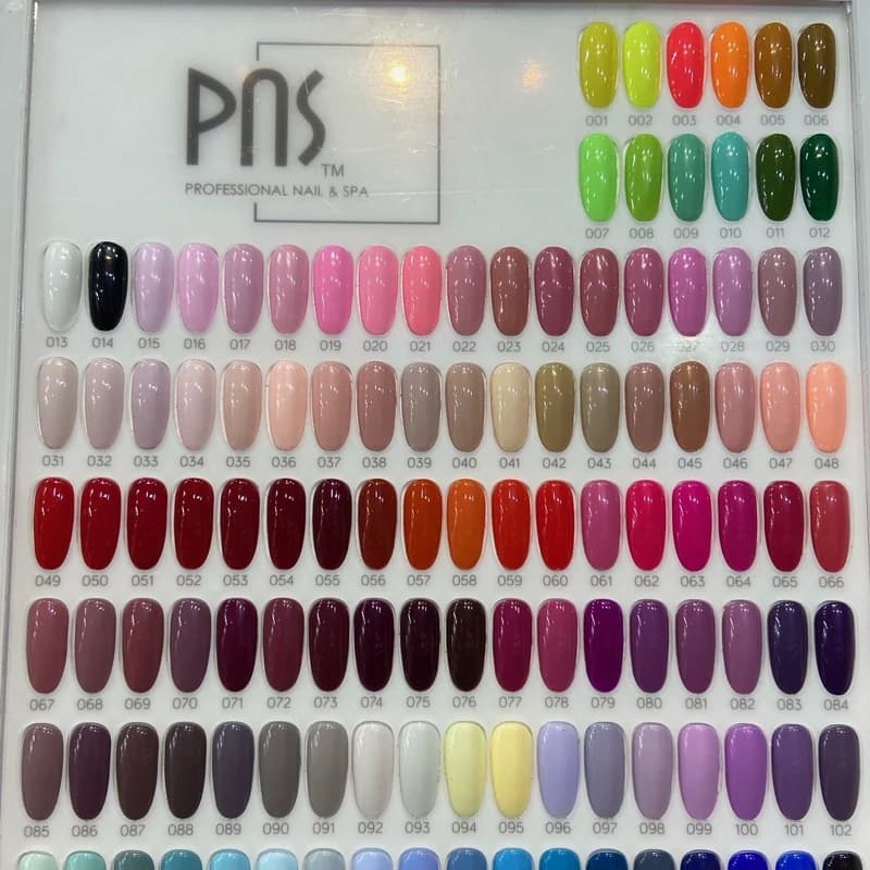لاک ژل ناخن 15 میل ژلیش پی ان اس Pns کد 1 تا 120 لاک حراجی