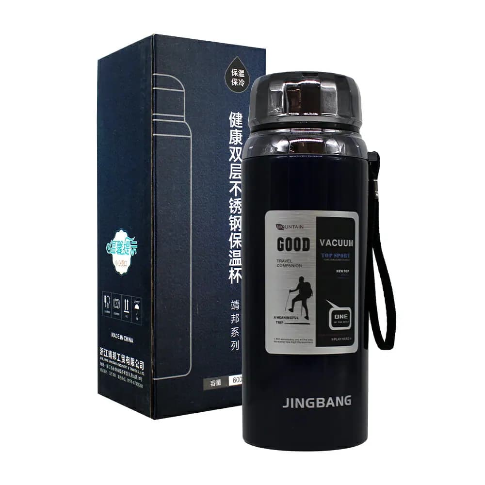 فلاسک استیل کوهنوردی فیلتردار مدل JINGBANG