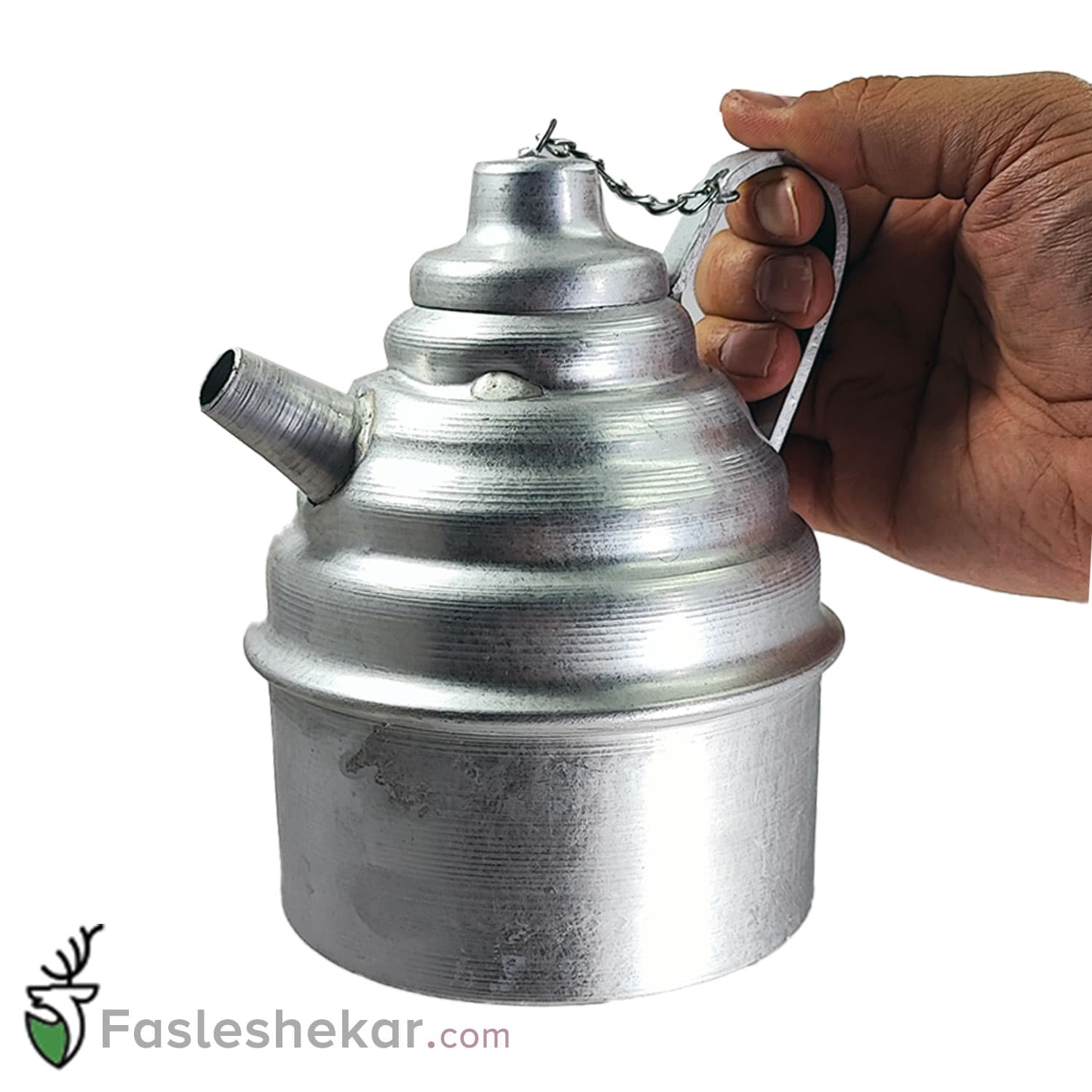 ست کتری و قوری آتیشی شامورتی ظرفیت 3 لیتر — تصویر ۳