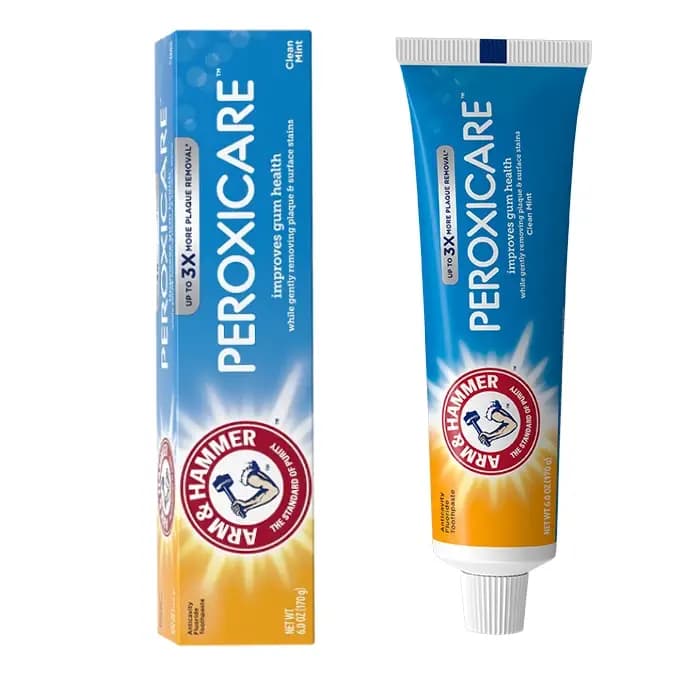 خمیر دندان آرم اند هامر پروکسی کر 170 گرم ARM AND HAMMER PeroxiCare