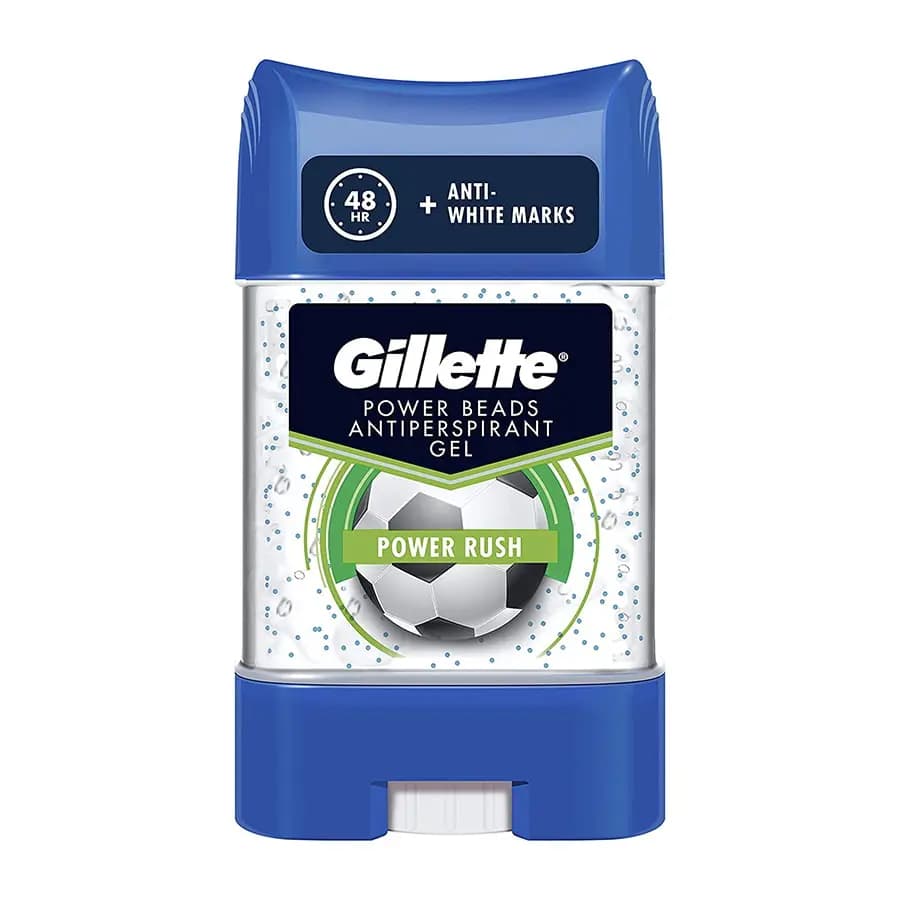 مام ژله اي پاور راش ژيلت 75 میل ماندگاری 48 ساعته Gillette Power Rush