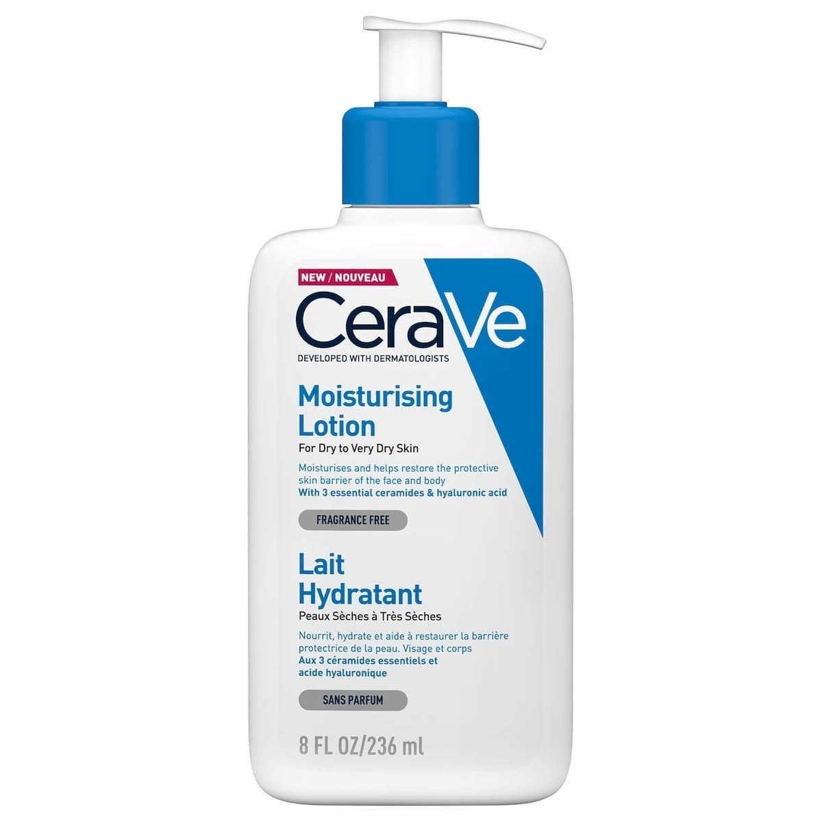 لوسیون مرطوب کننده سراوی Cerave مخصوص پوست خیلی خشک 236 میل