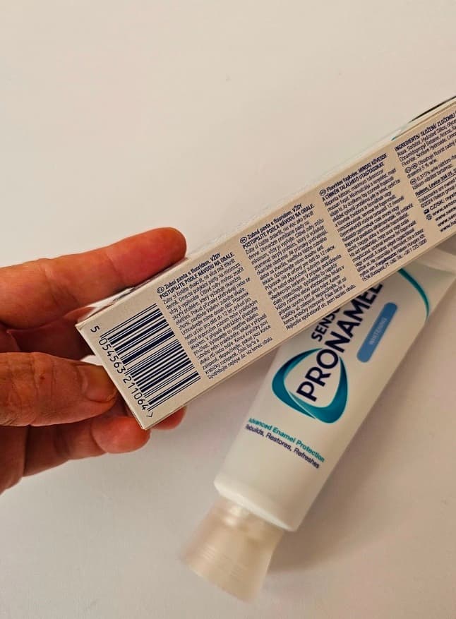 خمیر دندان سفید کننده سنسوداین پرونامل پمپی 75 میل SENSODYNE PRONAMEL0 — تصویر ۳