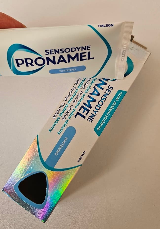 خمیر دندان سفید کننده سنسوداین پرونامل پمپی 75 میل SENSODYNE PRONAMEL0 — تصویر ۲