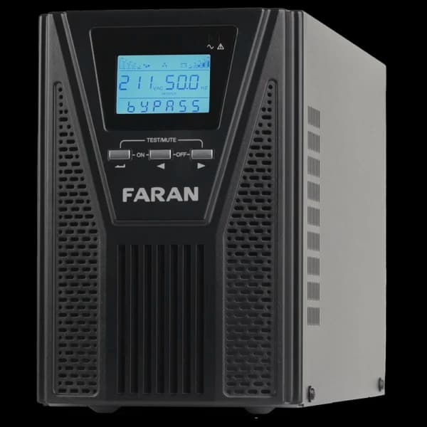 یو پی اس فاران Titan plus 1kva آنلاین(باتری خارجی)