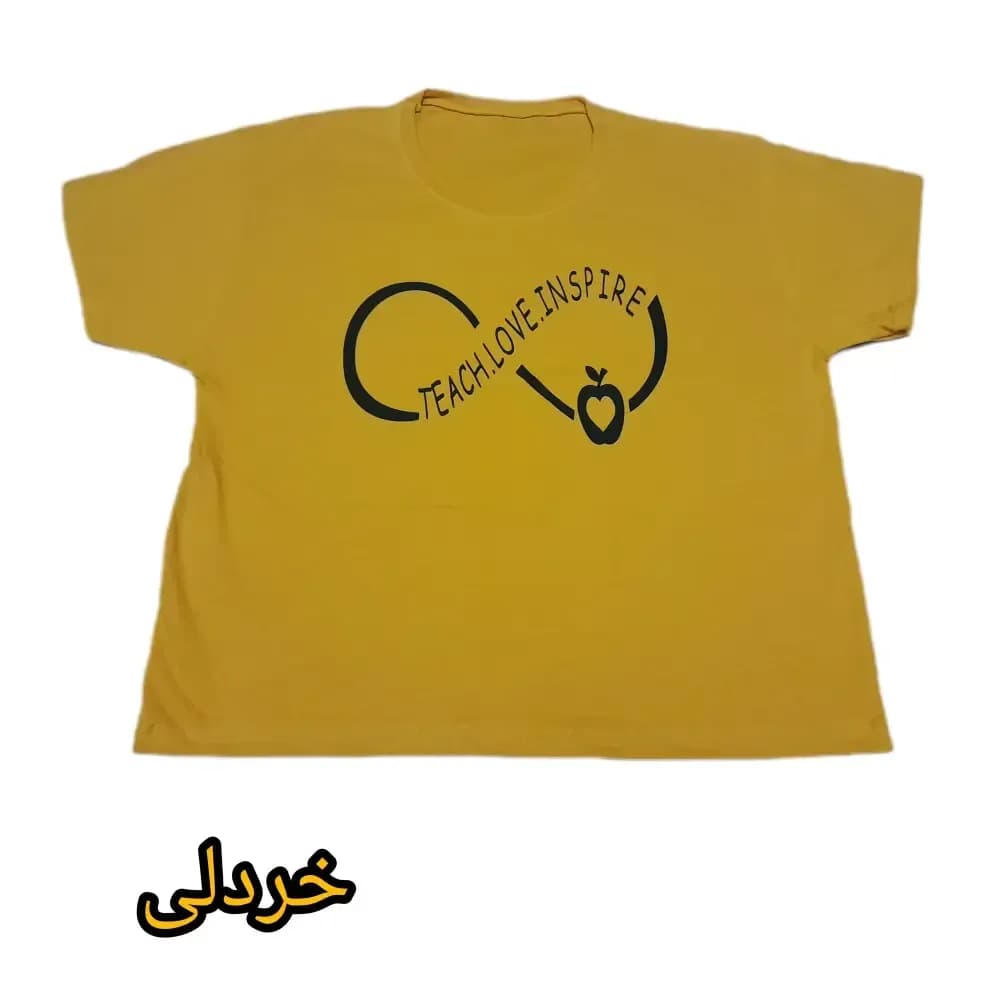کراپ دخترانه پنبهای طرح توت فرنگی وارداتی — تصویر ۳
