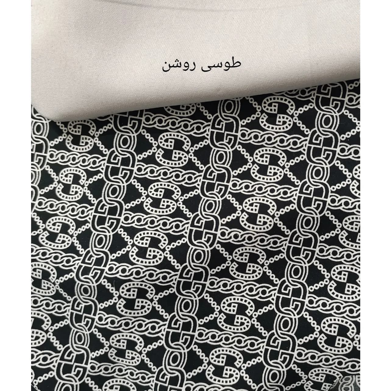 ست ست شومیز دامن زنانه الیزه و مازراتی سایز بزرگ رنگ بندی متنوع — تصویر ۸