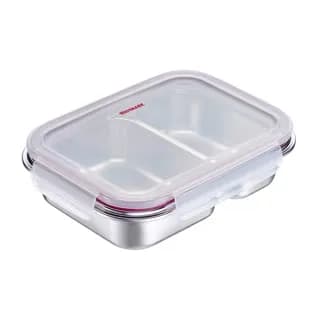 ظرف نهار استیل تقسیم‌شده Stainless Steel Lunch Box وست مارک
