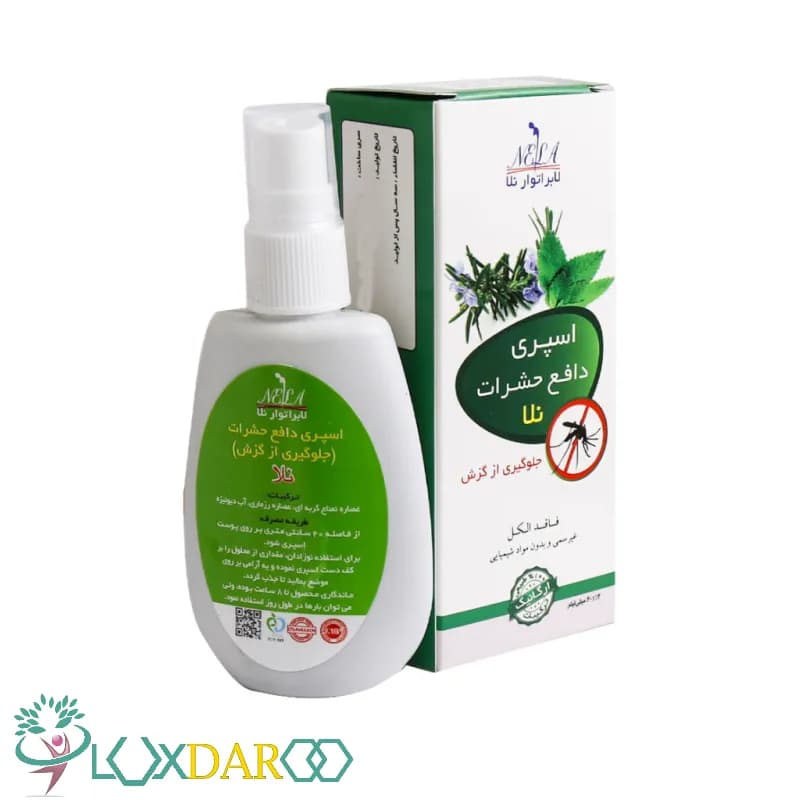اسپری دافع حشرات نلا 60 میل
