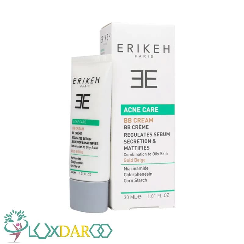 بی بی کرم پوست چرب و مختلط بژ طبیعی اریکه