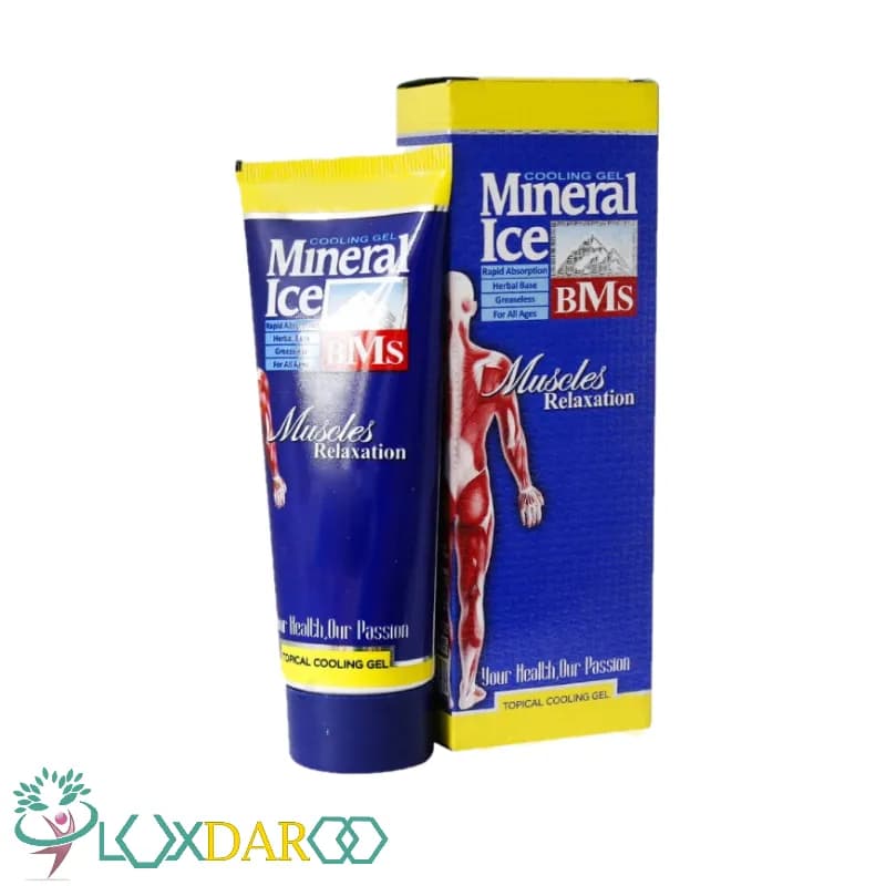 ژل خنک کننده بدن مینرال آیس بی ام اس 80 میل