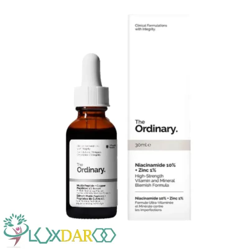 سرم ضدجوش نیاسین آمید 10% و زینک 1% پوست چرب اوردینری (شرکت وستا دارو سلامت)