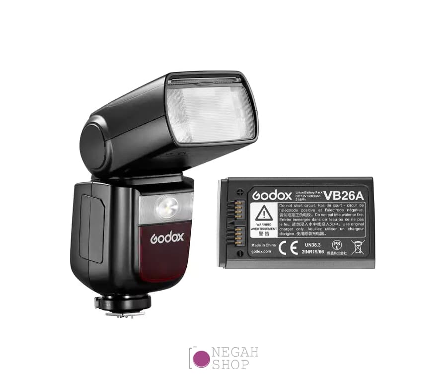 فلاش اکسترنال گودکس Godox V860 III C برای کانن به همراه باتری اضافه