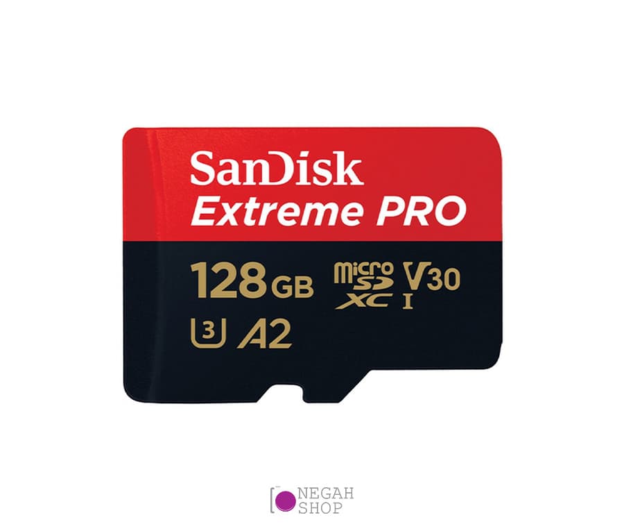 کارت حافظه Micro SD سندیسک (SanDisk Extreme Pro) ظرفیت 128GB سرعت 200MB/s