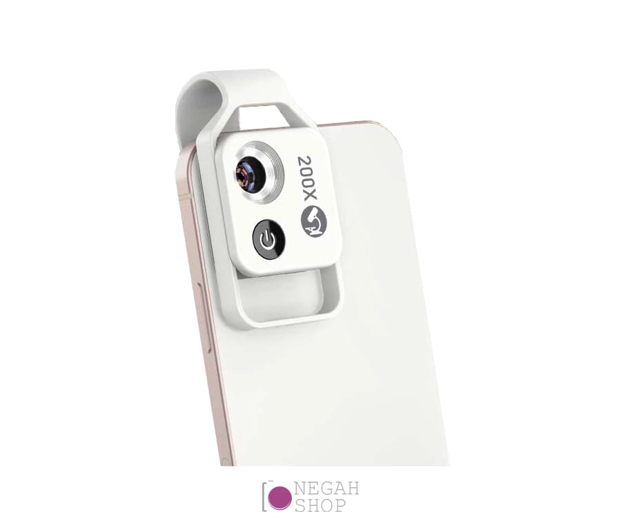 لنز میکروسکوپی گوشی موبایل Apexel APL MS002 به همراه فیلتر پلاریزه مشکی — تصویر ۲