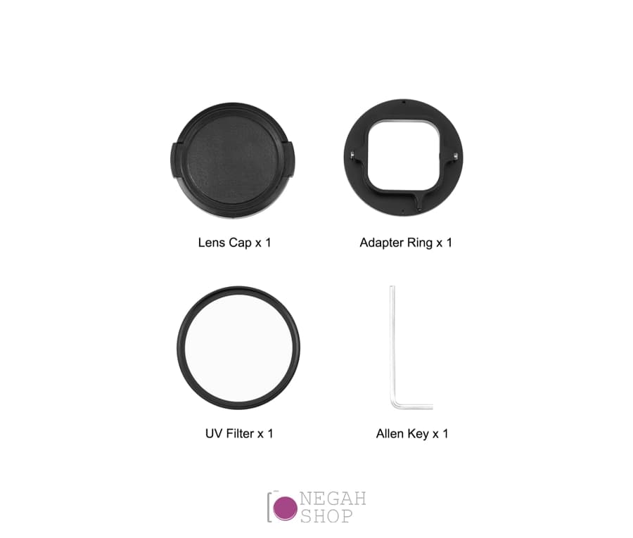 فیلتر لنز UV 52mm پلوز مناسب دوربین گوپرو مدل Puluz PU528 — تصویر ۵