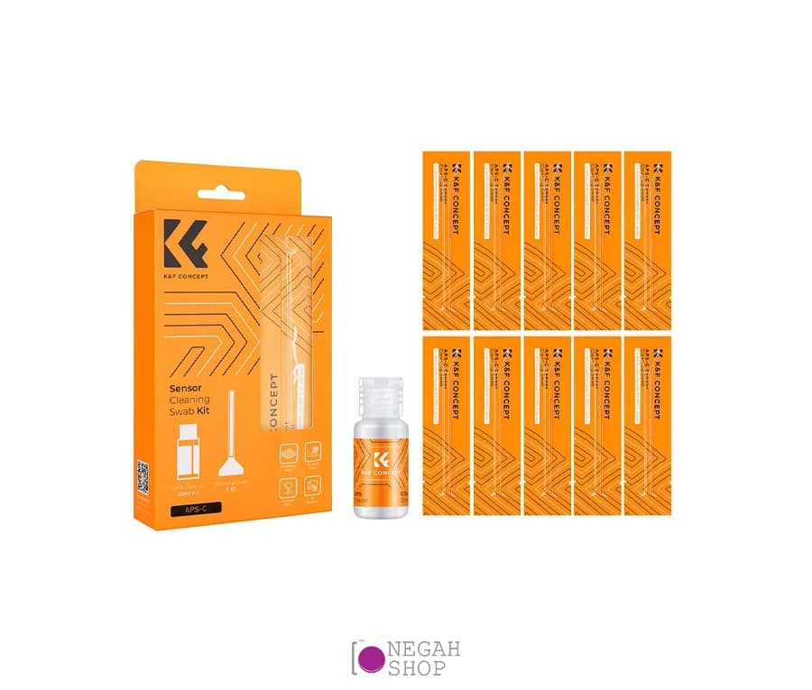 کیت تمیزکننده سنسور دوربین هاف فریم K&F concept 1616 — تصویر ۳