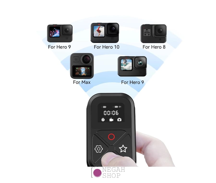 ریموت دوربین گوپرو Telesin مناسب دوربین Gopro 8 / 9 / 10 / 11 / Max — تصویر ۶
