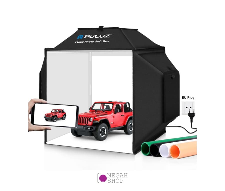 چادر و لایت باکس عکاسی 40 سانتی متر Puluz PU5042 — تصویر ۲