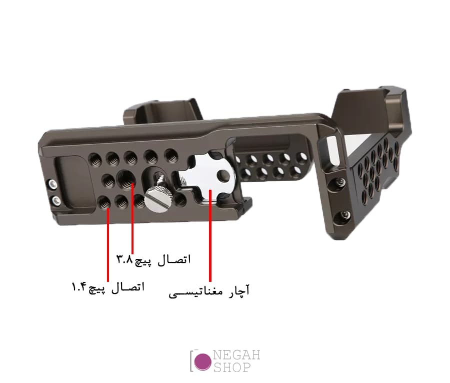 کیج دوربین سونی Puluz PU3073 مناسب Sony A7 III — تصویر ۵