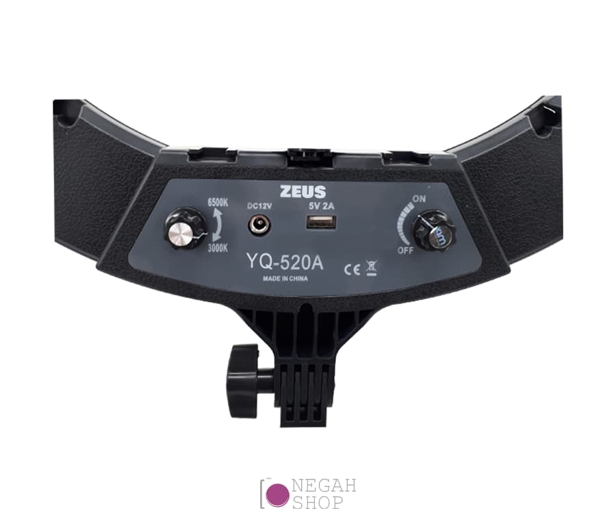 *رینگ لایت زئوس ZEUS YQ520A — تصویر ۴
