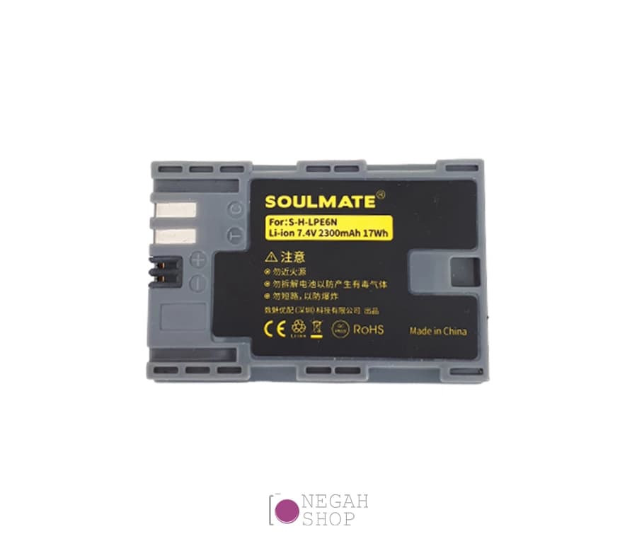 باتری دوربین کانن soulmate LP-E6N — تصویر ۳