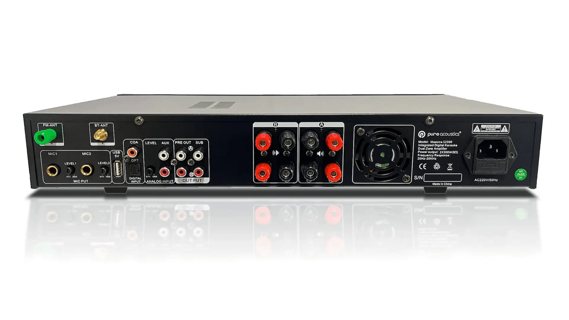 آمپلی فایر Pure Acoustics Maestra S2300 — تصویر ۳