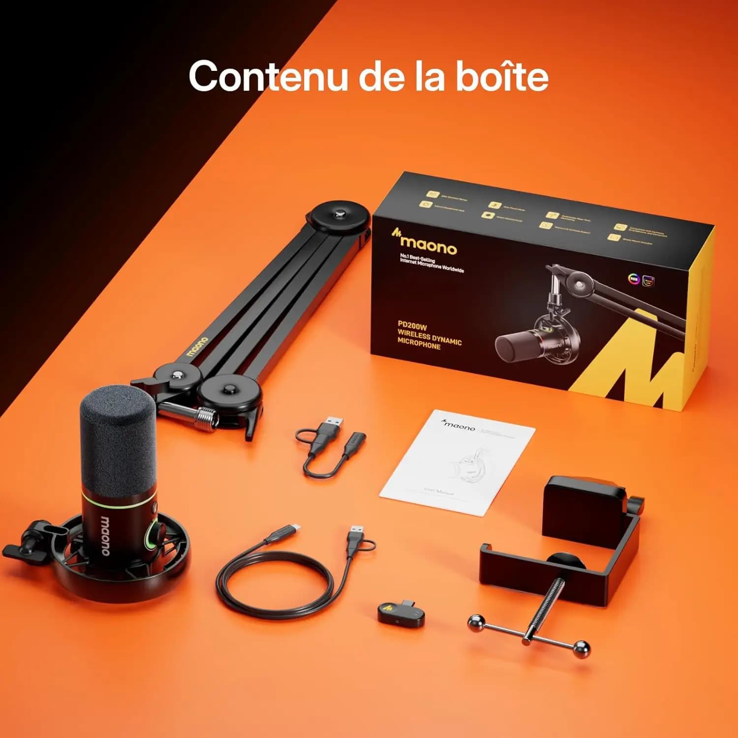 میکروفن Maono PD200WS — تصویر ۶